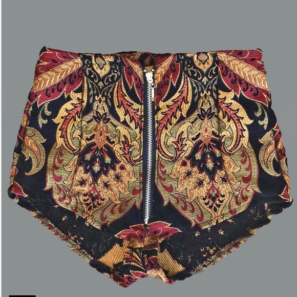 Vintage Pants - SOLD || Backbite Tapestry Hot Pinup Short